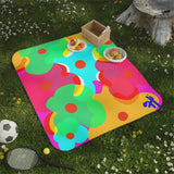 TODAS FLOWERS PICNIC BLANKET