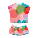 SUMMER FLORES SHORT PAJAMA SET