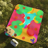TODAS FLOWERS PICNIC BLANKET