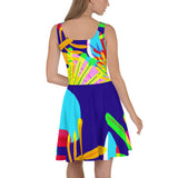 NATURE AND COLORES SKATER DRESS