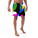 ABSTRACTO MEN'S SWIM TRUNKS