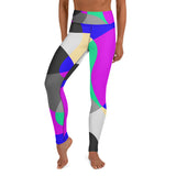 COLORS ABSTRACTO Yoga Leggings