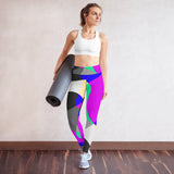 COLORS ABSTRACTO Yoga Leggings