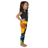 FLORES BLACK KID'S LEGGINGS