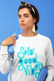 SOLO GOOD VIBES UNISEX FLEECE PULLOVER