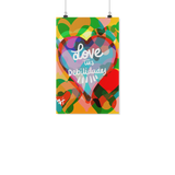 LOVE TUS DEBILIDADES POSTER