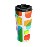 COLORES AND MORE STAINLESS STEEL TRAVEL MUG