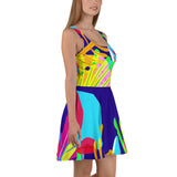 NATURE AND COLORES SKATER DRESS