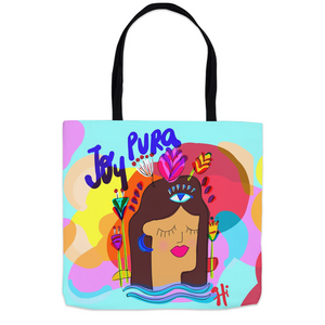 JOY PURA Tote Bags