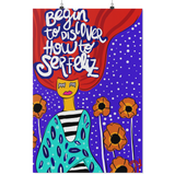 BEGIN TO DISCOVER HOW TO SER FELIZ POSTER